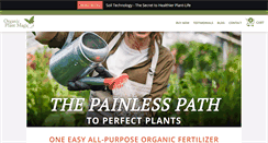 Desktop Screenshot of organicplantmagic.com