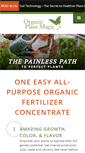 Mobile Screenshot of organicplantmagic.com